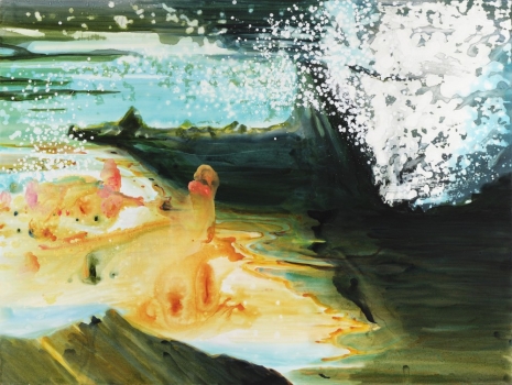 John Kørner, Bubbles on a Landscape, 2023 , KETELEER GALLERY