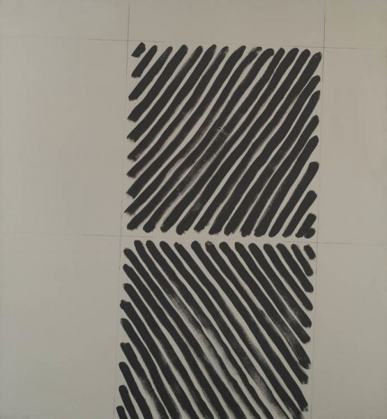 Martin Barré, 72-73-E-130x120, 1972-1973, Galerie Nathalie Obadia