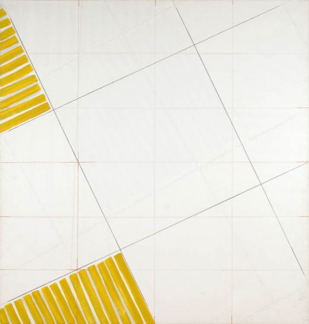 Martin Barré, 75-76-D -123x116, 1975-1976, Galerie Nathalie Obadia