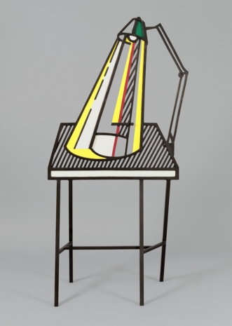 Roy Lichtenstein, Lamp on Table, 1977 , Gagosian