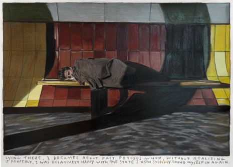 Rinus Van de Velde, Lying there, I dreamed about past periods..., 2023 , Tim Van Laere Gallery