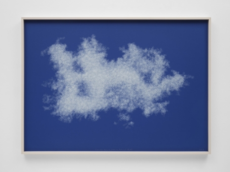 Spencer Finch, Cloud (cumulus, Glacier National Park), 2023 , Lisson Gallery