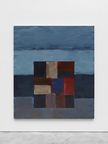 Sean Scully, Wall Landline Red, 2022 , Lisson Gallery