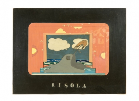 Fabio Mauri, L'isola (The Island), 1960 - 1966 , Hauser & Wirth