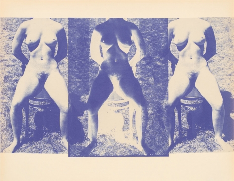 Barbara Kasten, Figure/Chair, 1973/2023 , Bortolami Gallery