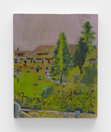 John Maclean, House Behind the Trees, 2023 , The Approach