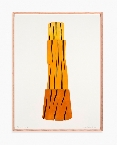 David Nash, Triple Stack, 2022 , Galerie Lelong & Co.