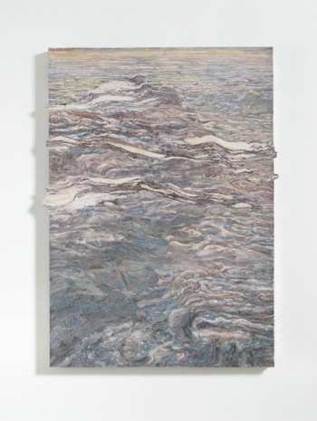 Anri Sala, Surface to Air III (Cipollino Venato Rosso/Afternoon Slightly After), 2023 , Alfonso Artiaco