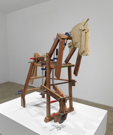William Kentridge, Ladder Horse, 2021 , Marian Goodman Gallery