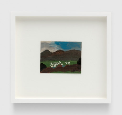Frank Walter, Untitled (Goat Field), 1984, David Zwirner
