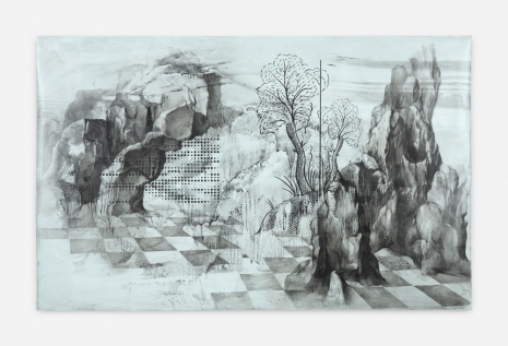 Katja Davar, Compass in Tree, 2023 , BERNHARD KNAUS FINE ART