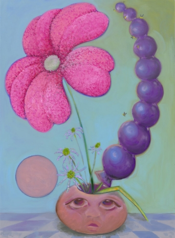 Antone Könst, Pink Flower, 2023 , Tilton Gallery
