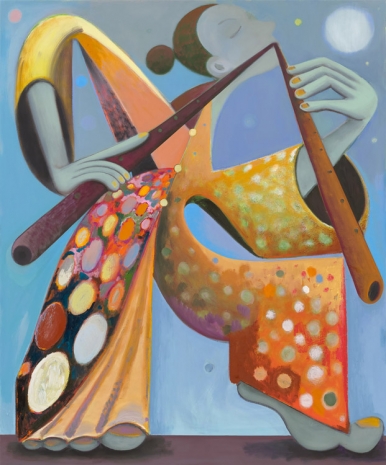 Antone Könst, Dancer with Flutes, 2023 , Tilton Gallery