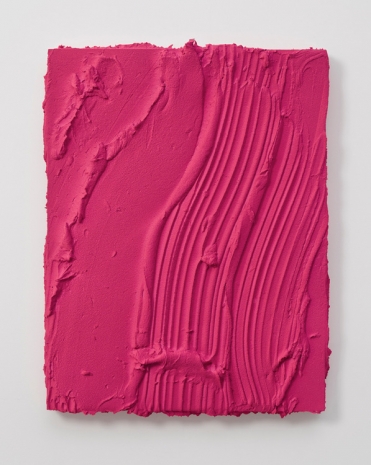 Jason Martin , Gei-Sha (Coral pink), 2021 , Galerie Forsblom