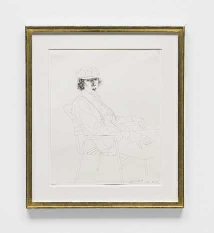 David Hockney , Gregory in a Golf Cap, 1976, Modern Art