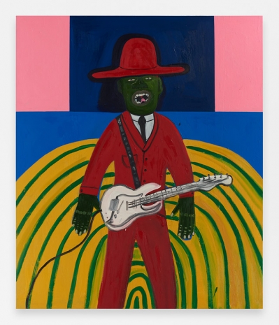 Marcus Jahmal, They're Red Hot, 2023 , Anton Kern Gallery