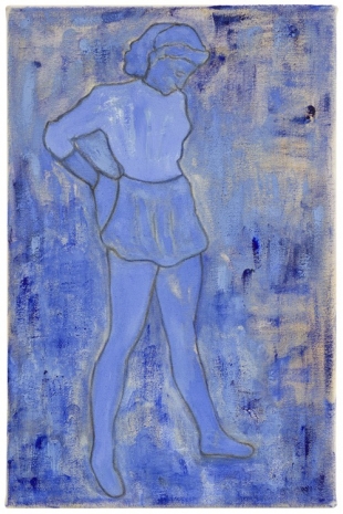 Gritli Faulhaber , Les petits (Lotte Laserstein, Baby Blue), 2023 , Galerie nächst St. Stephan Rosemarie Schwarzwälder