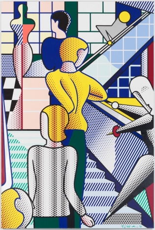 Roy Lichtenstein, Bauhaus Stairway Mural, 1989, Gagosian