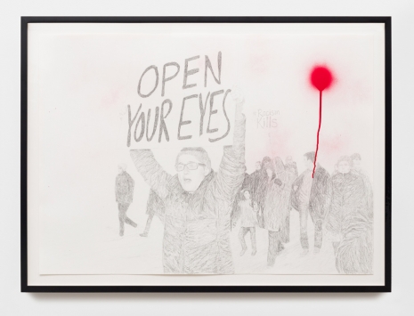 Sam Durant, Open Your Eyes, 2022 , Praz-Delavallade