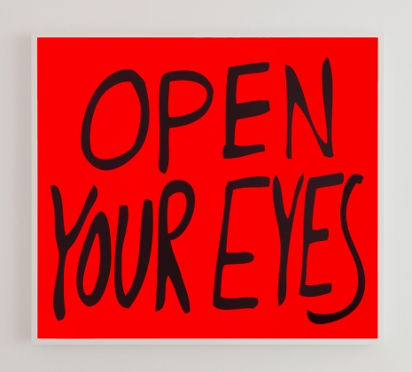 Sam Durant, Open Your Eyes, 2022 , Praz-Delavallade