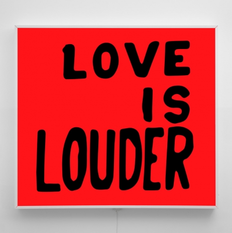 Sam Durant, Love Is Louder, 2023 , Praz-Delavallade