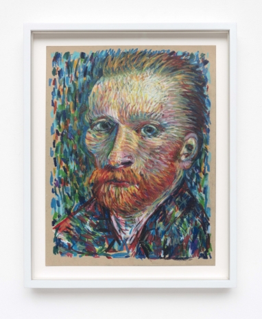 Robert Pokorny, After Vincent Van Gogh's 1887 Self Portrait,  2019 , Steve Turner