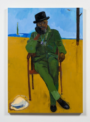 Henry Taylor, 'Another country,' Ben Vereen, 2023, Hauser & Wirth