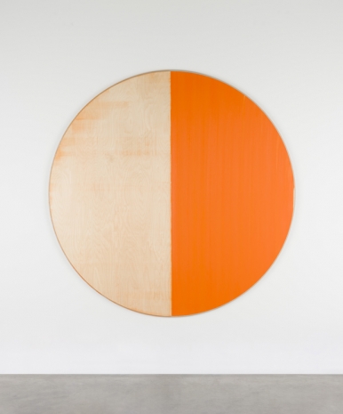 Callum Innes, Untitled Cadmium Orange, 2022, Kerlin Gallery