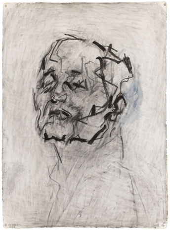 Frank Auerbach, Self-Portrait, 2023 , Luhring Augustine Tribeca