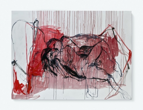 Tracey Emin, There was blood, 2022 , White Cube