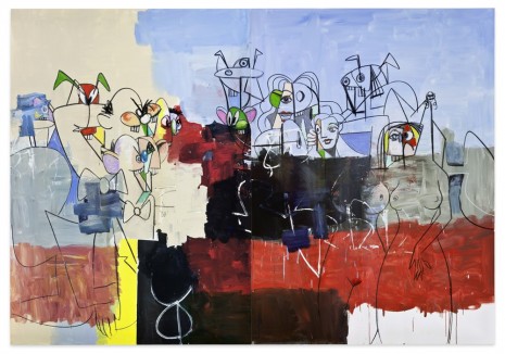 George Condo, Downtown New York, 2012, Sprüth Magers