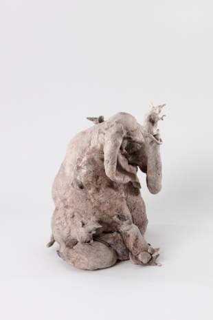 Francis Upritchard, Elephant with mice, 2021 , Anton Kern Gallery