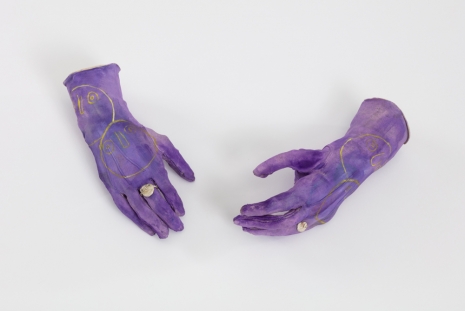Francis Upritchard, Boulder Faces Gloves, 2021 , Anton Kern Gallery