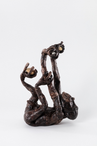 Francis Upritchard, Monkey with Rocks, 2023 , Anton Kern Gallery