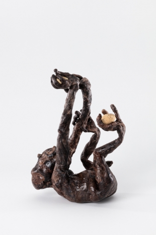 Francis Upritchard, Monkey with Rocks, 2023 , Anton Kern Gallery