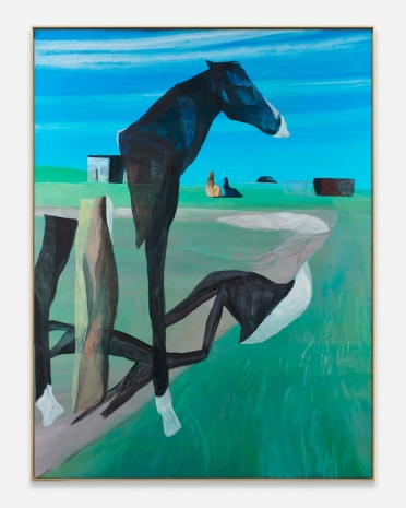 Marc Desgrandchamps , Les Hautes Plaines, 2022 , Galerie Lelong & Co.