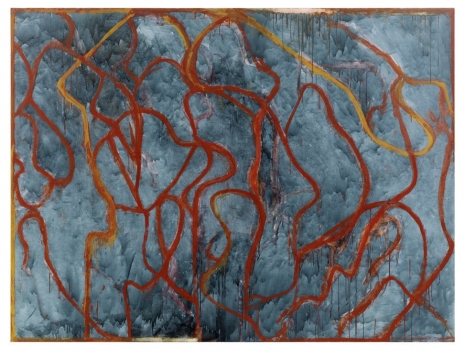 Brice Marden, Blue Painting, 2022–23 , Gagosian