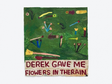 Sophie Barber , Derek gave me flowers in the pouring rain, 2023 , Alison Jacques