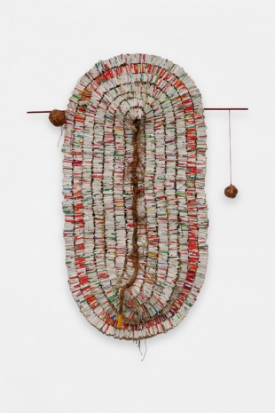 Wallen Mapondera, Shield 1, 2023 , Galerie Mitterrand