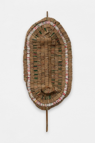Wallen Mapondera, Shield 3, 2023 , Galerie Mitterrand