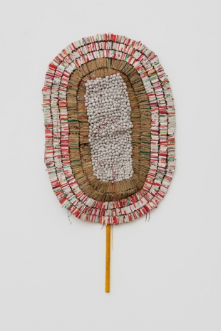 Wallen Mapondera, Shield 4, 2023 , Galerie Mitterrand
