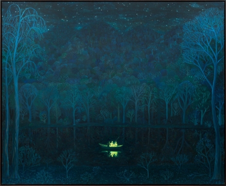 Ben Sledsens, Night Fishing, 2022 - 2023 , Tim Van Laere Gallery