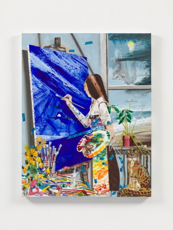 Barnaby Furnas, The Easel Painter, 2023 , Marianne Boesky Gallery