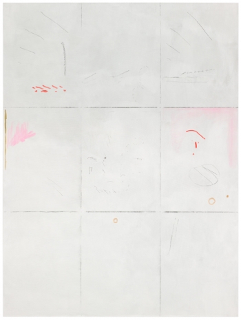 Michael Krebber, L’homme au béret, 2023 , Galerie Buchholz