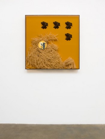 Steven Claydon, Saturated Square (quadruple dolphin), 2013, David Kordansky Gallery