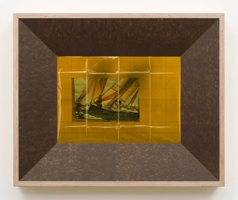 Steven Claydon, Picture Element (aquatic apes YAC), 2013, David Kordansky Gallery