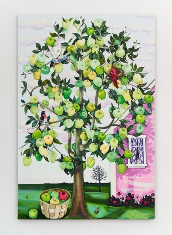 Nikki Maloof, Green Apple Tree, 2023, Perrotin