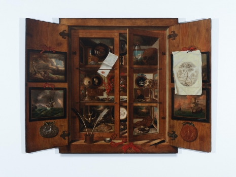 Domenico Remps, Glass cabinet of curiosities, , Petzel Gallery