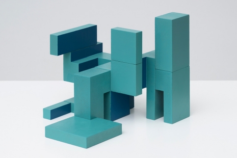 Krijn de Koning , Block (Green / Blue), 2023 , Slewe Gallery