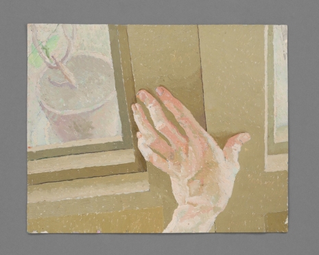 Diana Cepleanu , Mână la fereastră (Hand at the Window), 1997 , Galeria Plan B